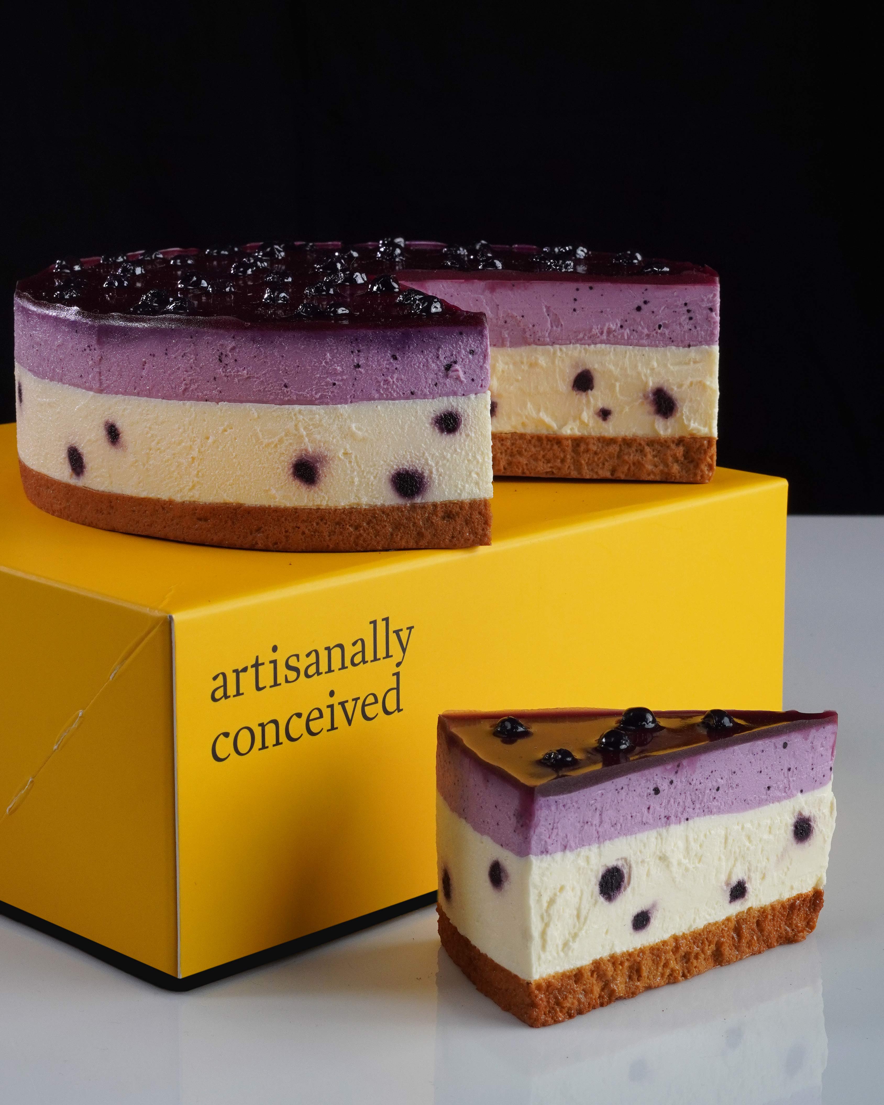 Blissful Blueberry Cheesecake