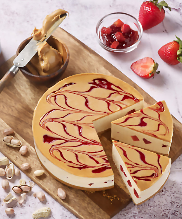Enjoy 15% Off the Cat and the Fiddle x Skippy® Peanut Butter and Jelly Cheesecake