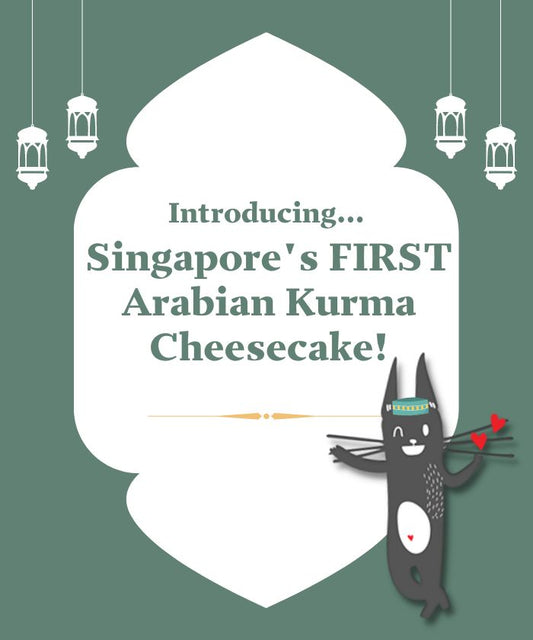 Singapore’s FIRST Arabian Kurma Cheesecake