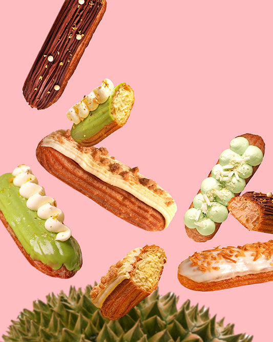 Crown Dad King of Taste with Cat & the Fiddle’s Durian Éclair Set this Father’s Day