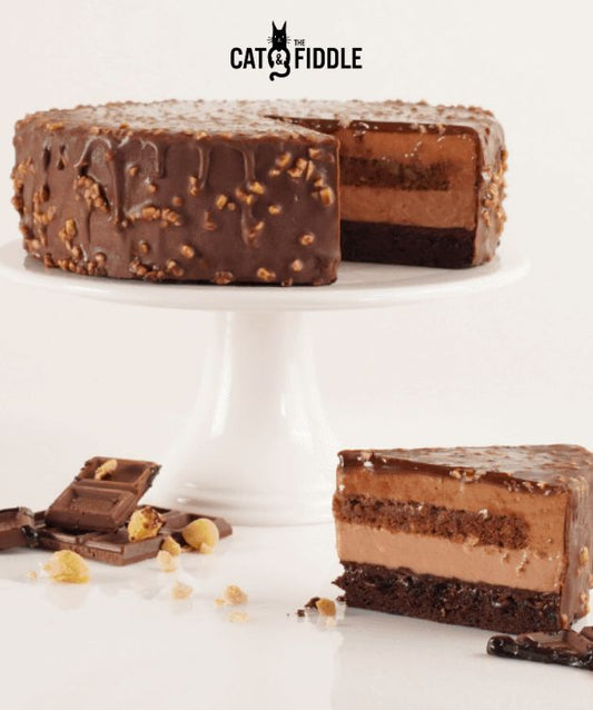 Taste the Brand New Hazelnut Chocolate, and Biscoff Cheesecakes from Cat & the Fiddle