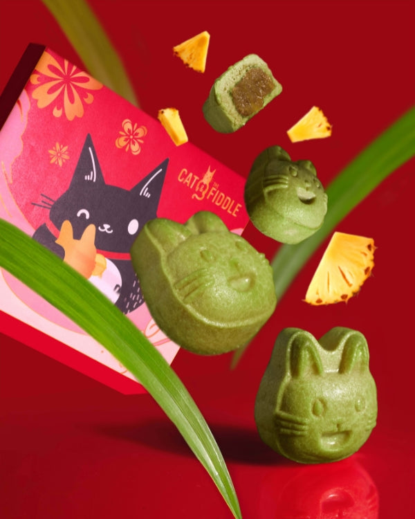 Pandan Gula Melaka Pineapple Tart