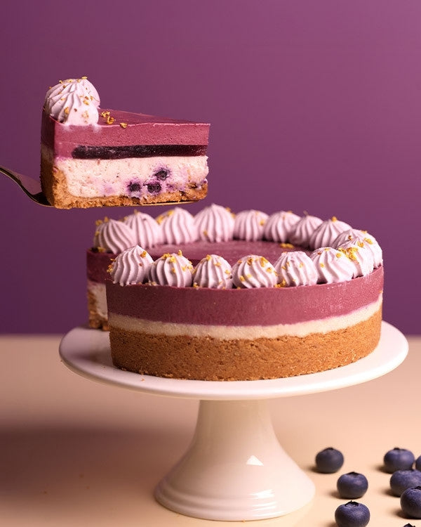 Blissful Blueberry Cheesecake