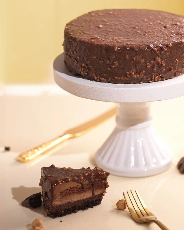 Hazelnut Chocolate Cheesecake