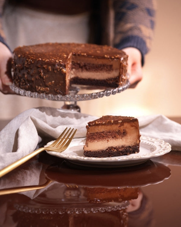 Hazelnut Chocolate Cheesecake