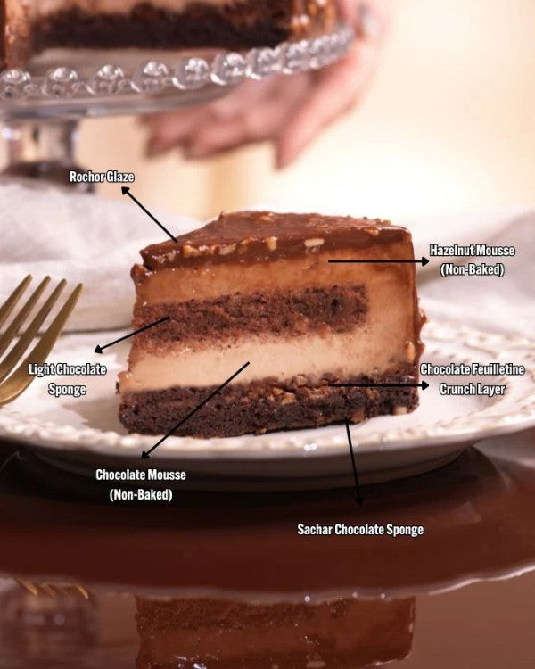 Hazelnut Chocolate Cheesecake