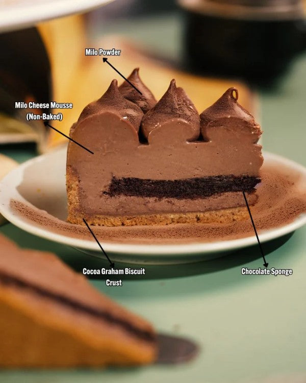 Milo Dinosaur Cheesecake