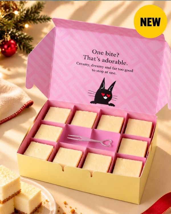 Classic New York Cheesecake Cube Gift Box (Box of 10)