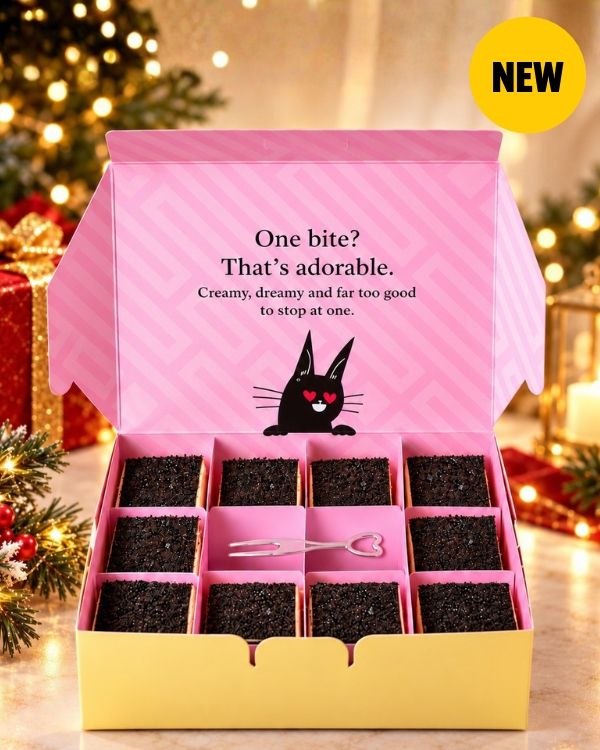 OREO® Cookies & Cream Cheesecake Cube Gift Box (Box of 10)
