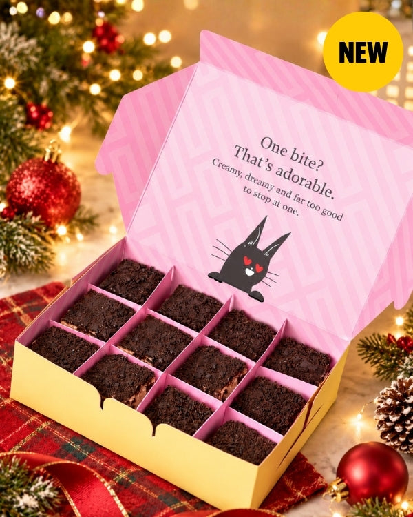 OREO® Cookies & Cream Cheesecake Cube Gift Box (Box of 12)