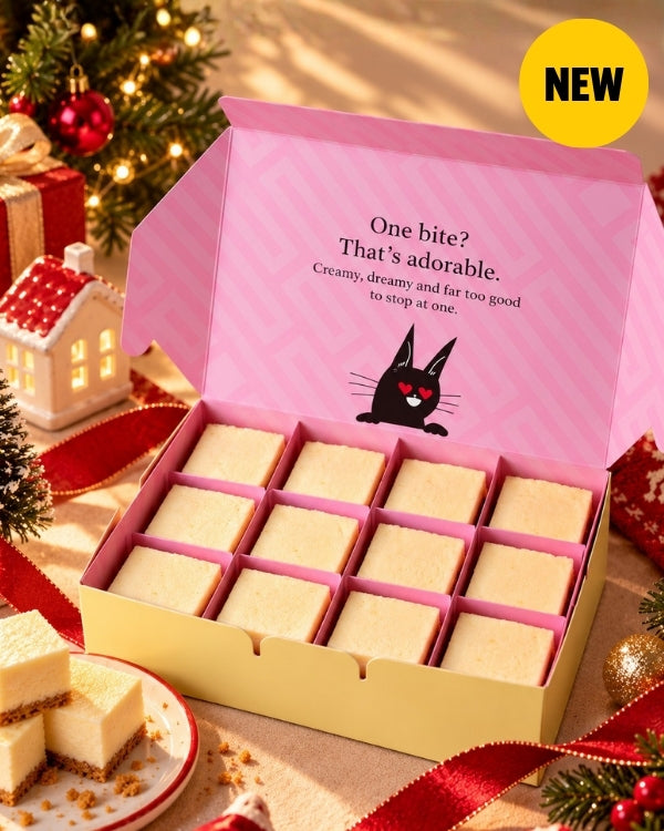 Classic New York Cheesecake Cube Gift Box (Box of 12)