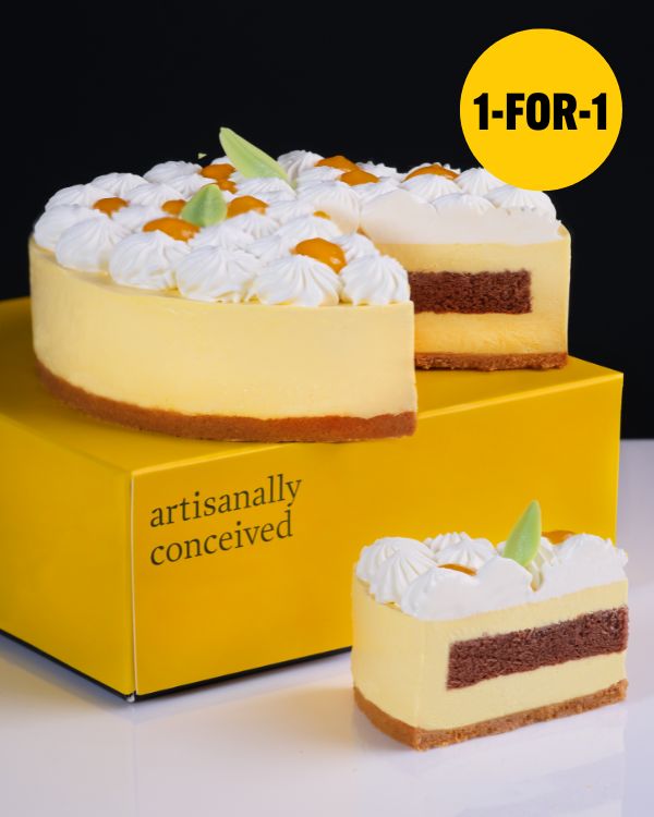 Mango Passionfruit Cheesecake