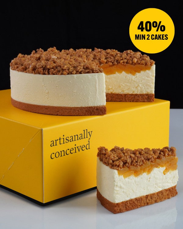 Apple Crumble Cheesecake