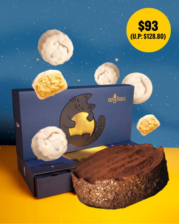 Tiramisu Cheesecake + MSW Durian Mooncake Bundle