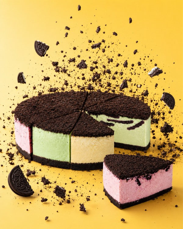 Fickle Feline (Cookies Trio) Cheesecake