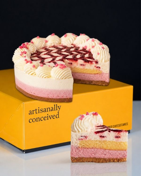 Raspberry Ripple Cheesecake