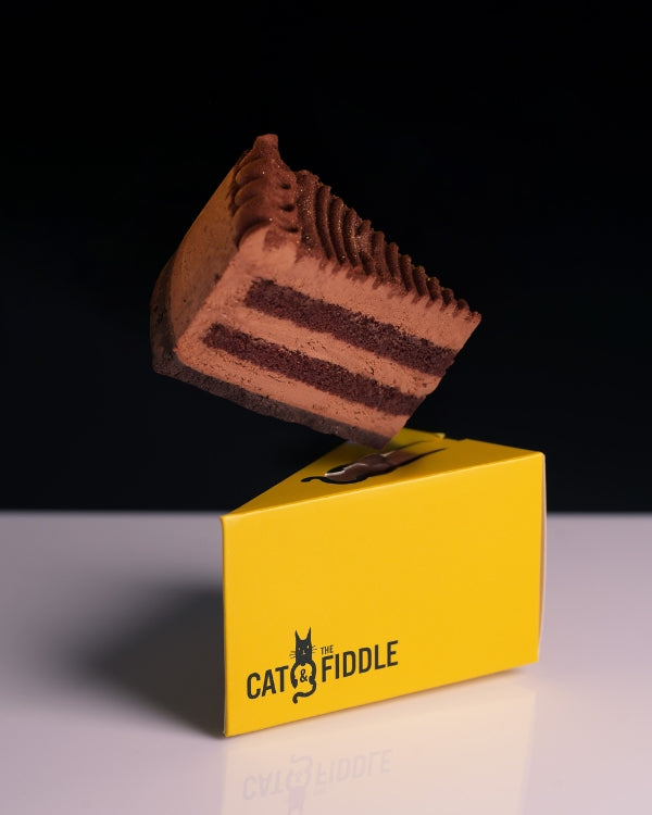 Dark Chocolate - Sliced Cake