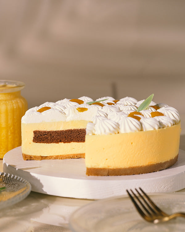 Mango Passionfruit Cheesecake