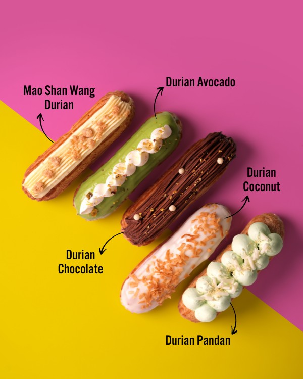 Durian Eclairs Set (5-pcs)