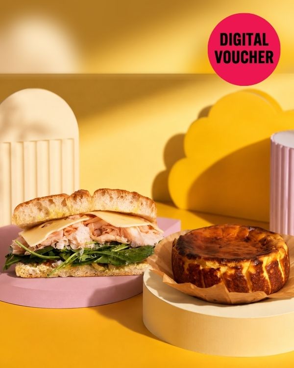 Original Basque + Honey Baked Chicken Sandwich Voucher