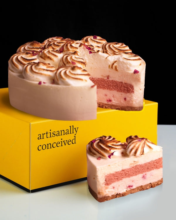 Lychee Rose Cheesecake
