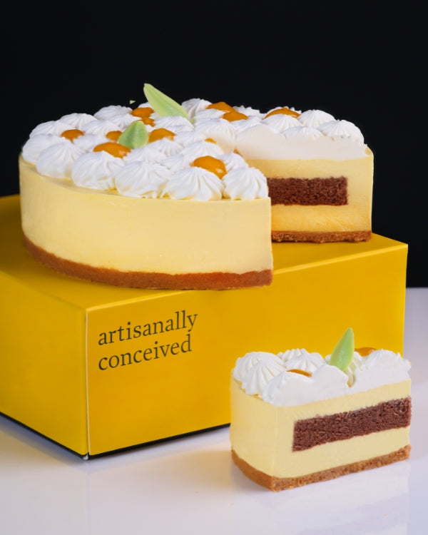 Mango Passionfruit Cheesecake