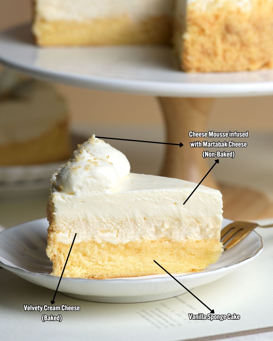 Triple Fromage Cheesecake