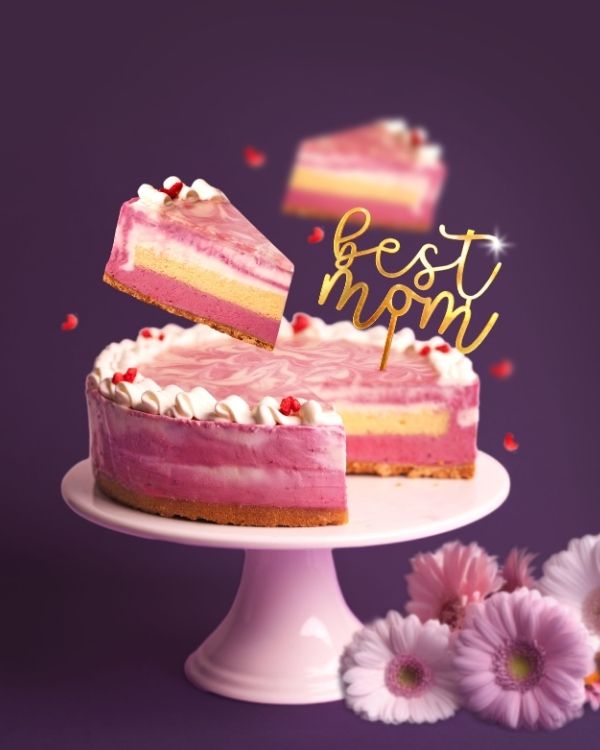 Mixed Berries Yoghurt Cheesecake